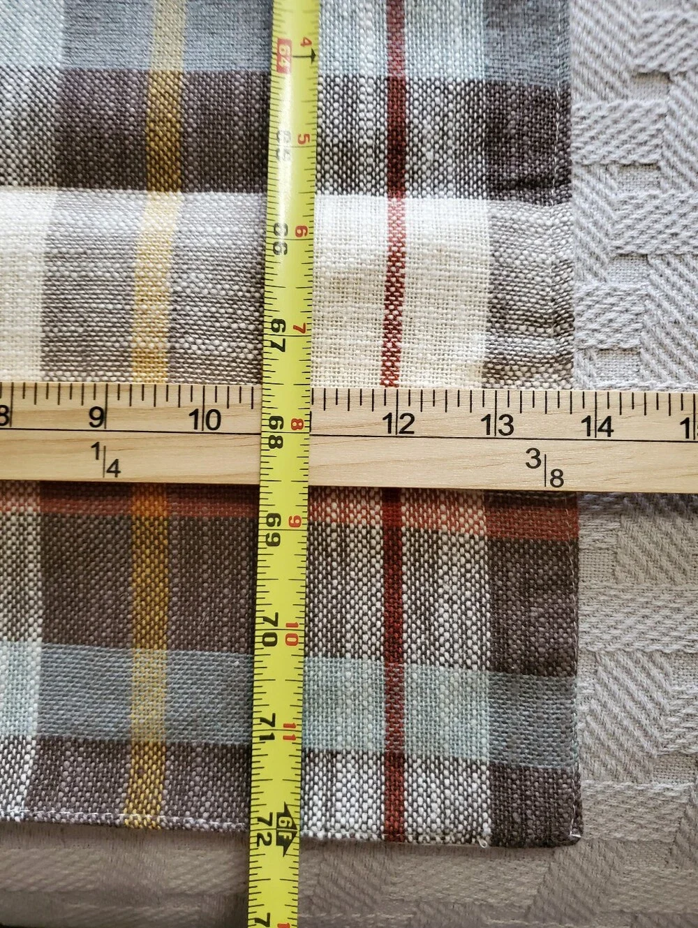 Hobby Lobby Fall Plaid Runner Bed Sofa Couch Table Decor